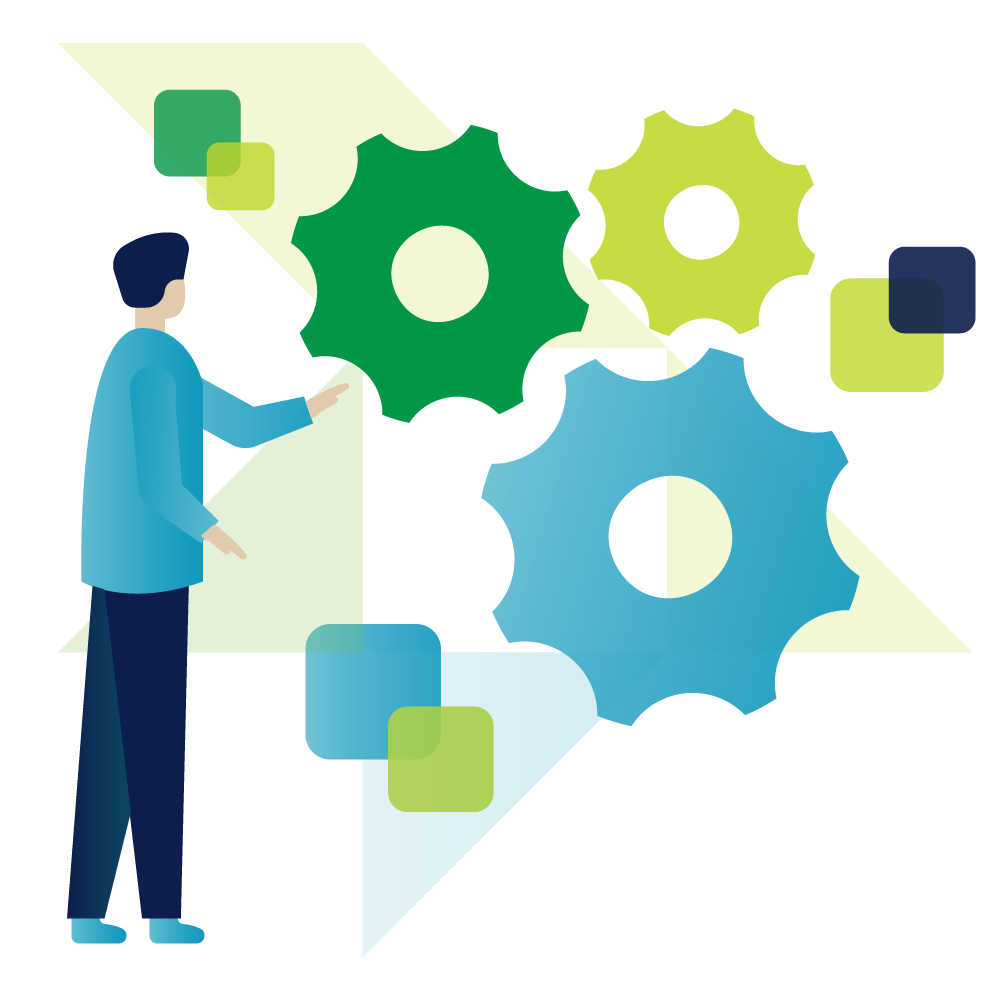 image showing person managing a&nbsp;gears