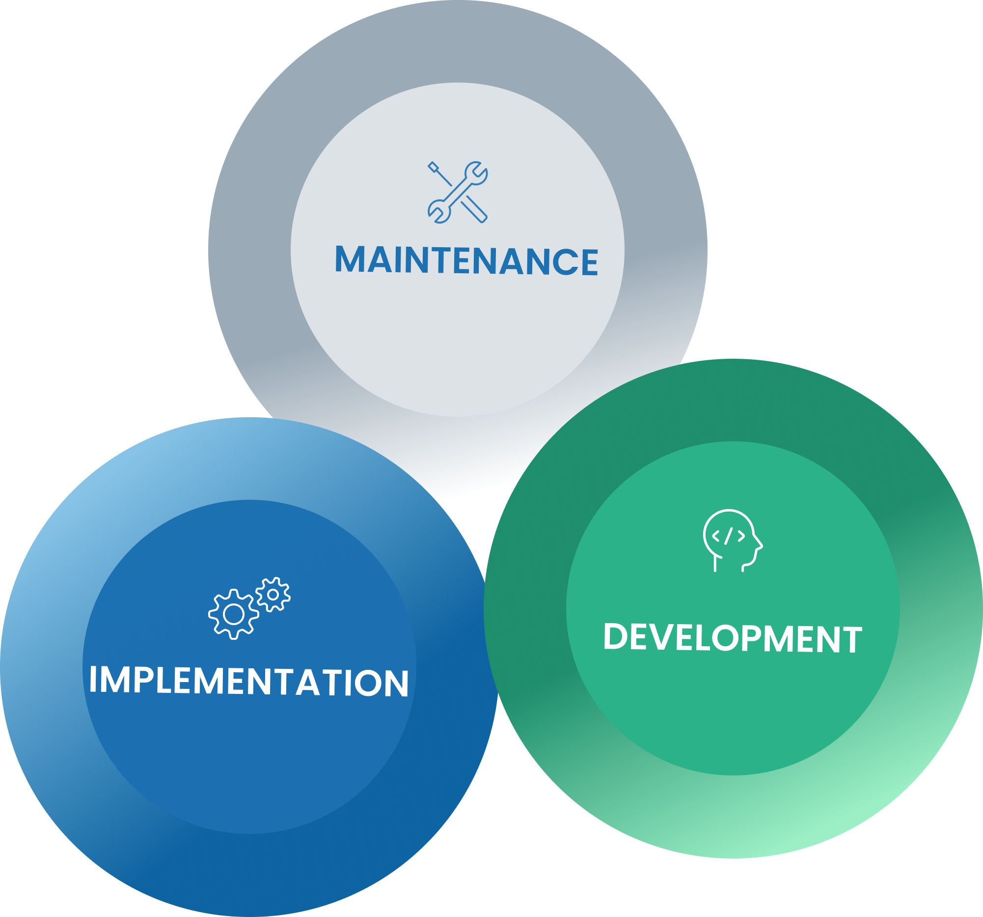 a graphic representing components of managed services vvf vcf